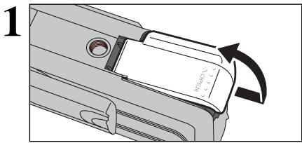 FUJIFILM FINEPIX A330 - How to use the batteries - 1