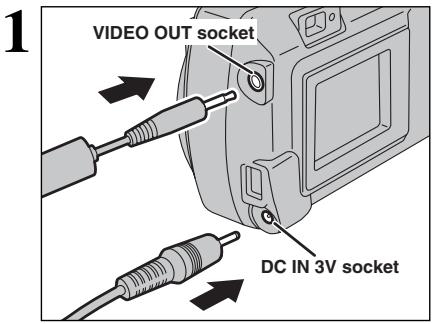 FUJIFILM FINEPIX A330 - Connecting to a TV - 1