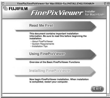 FUJIFILM FINEPIX A330 - INSTALLATION ON A Mac OS 9.2 - 1