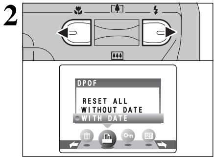 FUJIFILM FINEPIX A330 - HOW TO SPECIFY PRINT OPTIONS (FRAME SET/RESET) - 2