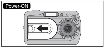 FUJIFILM FINEPIX A340 - Turn the camera on in Photography mode - 1