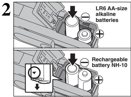FUJIFILM FINEPIX A340 - ◆ How to use the batteries ◆ - 3