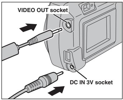 FUJIFILM FINEPIX A340 - Connecting to a TV - 1