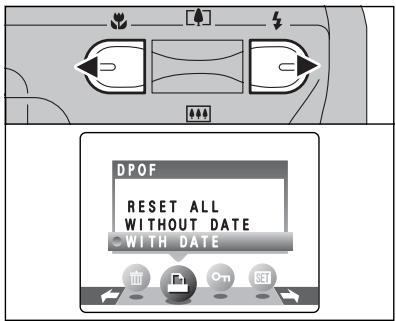 FUJIFILM FINEPIX A340 - HOW TO SPECIFY PRINT OPTIONS (FRAME SET/RESET) - 2