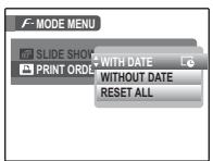 FUJIFILM FINEPIX F200 EXR - Using the F-Mode Menu - 2