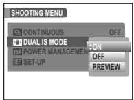 FUJIFILM FINEPIX F200 EXR - Using the Shooting Menu - 2