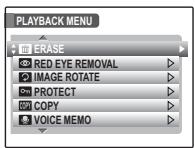 FUJIFILM FINEPIX F200 EXR - Using the Playback Menu - 1