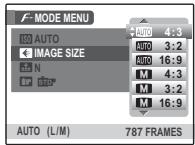 FUJIFILM FINEPIX F200 EXR - IMAGE SIZE - 1