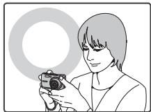 FUJIFILM FINEPIX F200 EXR - Holding the Camera - 1