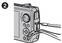 FUJIFILM FINEPIX F200 EXR - Attaching the Strap - 2