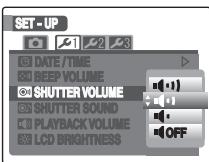 FUJIFILM FINEPIX F40FD - Change the setting. - 1