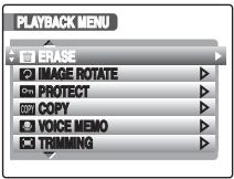 FUJIFILM FINEPIX F40FD - Erasing the images using Playback menu - 1