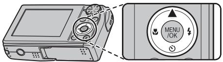 FUJIFILM FINEPIX F40FD - Increasing the LCD monitor brightness - 1