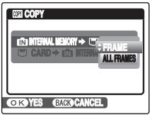 FUJIFILM FINEPIX F40FD - Copying one frame at a time (FRAME) - 1