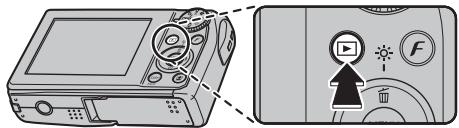 FUJIFILM FINEPIX F40FD - Setting the camera to Playback mode - 1