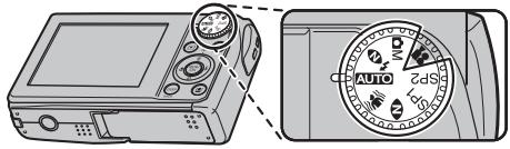 FUJIFILM FINEPIX F40FD - Select the Photography mode. - 1