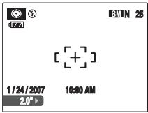 FUJIFILM FINEPIX F40FD - Selecting the exposure time setting - 1