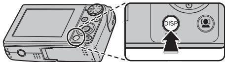 FUJIFILM FINEPIX F40FD - Select the LCD monitor display. - 1