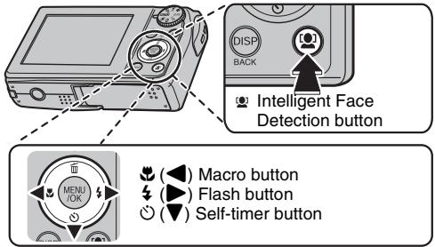 FUJIFILM FINEPIX F40FD - Specify the photography settings. - 1