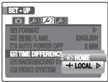 FUJIFILM FINEPIX F40FD - Use Time difference function. - 1