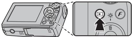 FUJIFILM FINEPIX F40FD - Turning the camera on in Playback mode - 1