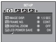 FUJIFILM FINEPIX J25 - Display the setup menu. - 1