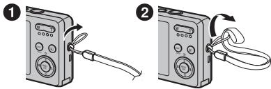 FUJIFILM FINEPIX J25 - Attaching the Strap - 1