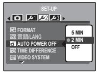 FUJIFILM FINEPIX J25 - Adjust settings. - 1