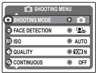 FUJIFILM FINEPIX J25 - Turn Intelligent Face Detection on. - 2