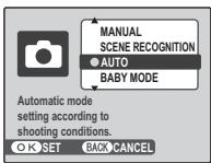 FUJIFILM FINEPIX J25 - Selecting a Shooting Mode - 3