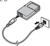FUJIFILM FINEPIX J25 - Plug the charger in. - 2