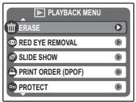 FUJIFILM FINEPIX J25 - Using the Playback Menu - 1