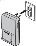 FUJIFILM FINEPIX J25 - Plug the charger in. - 1