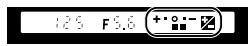 FUJIFILM FINEPIX S1 PRO - Hold down the exposure compensation button “ 区 ” and set the amount of compensation on the command dial. - 2