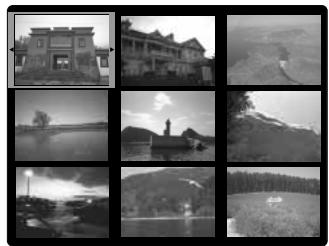FUJIFILM FINEPIX S1 PRO - Press the "MENU/EXE" button to begin multi-frame playback. - 3