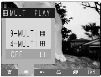 FUJIFILM FINEPIX S1 PRO - Press “  ” or “  ” on the 4-direction button to display the “MULTI PLAY” menu. - 2
