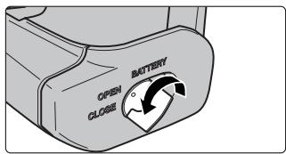 FUJIFILM FINEPIX S1 PRO - Load the AA batteries in the direction indicated by the  and  labels on the battery compartment cover. Then firmly close the battery compartment cover. - 2