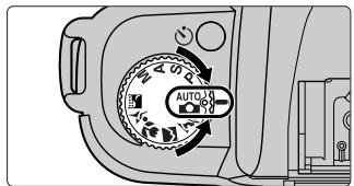FUJIFILM FINEPIX S1 PRO - Set the exposure mode dial to "AUTO". - 1