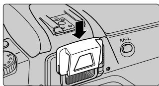 FUJIFILM FINEPIX S1 PRO - Points to watch when sliding the diopter adjustment knob - 2