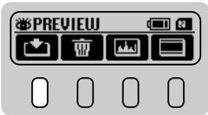 FUJIFILM FINEPIX S1 PRO - To record the image displayed on the preview screen, press function button [1] or press the "MENU/EXE" button. - 1