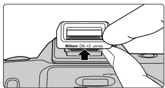 FUJIFILM FINEPIX S1 PRO - Points to watch when sliding the diopter adjustment knob - 1