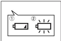 FUJIFILM FINEPIX S2800HD - Check the battery level. - 1