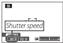 FUJIFILM FINEPIX S2800HD - S: SHUTTER PRIORITY AE - 1