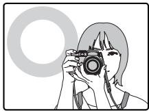 FUJIFILM FINEPIX S2800HD - Holding the Camera - 1