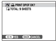 FUJIFILM FINEPIX S3300 - Printing the DPOF Print Order - 5