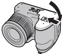 FUJIFILM FINEPIX S3300 - Close the battery-chamber cover. - 1