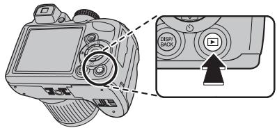 FUJIFILM FINEPIX S4000 - Press the ▶ button. - 1
