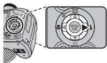 FUJIFILM FINEPIX S4000A - Choose a flash mode. - 1