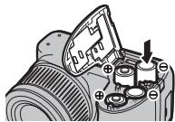 FUJIFILM FINEPIX S4000A - Insert the batteries. - 1
