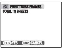 FUJIFILM FINEPIX S5800 - Specifying images for printing (PRINT WITH DATE / PRINT WITHOUT DATE) - 5